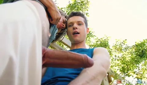Gay Twink Gets Fucked in Blue Room