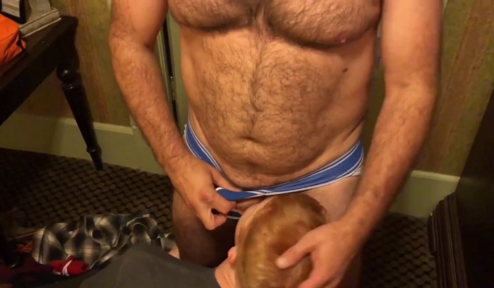 Hairy Bear Gets Bred in Rough Anal Sex