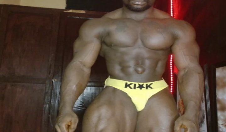 Muscle God Performs Solo Show