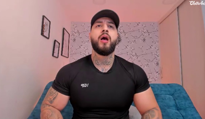 Gay Men Engage in Passionate Sex