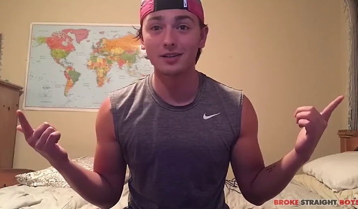 Twink Flip-Flop Fuck in Bedroom