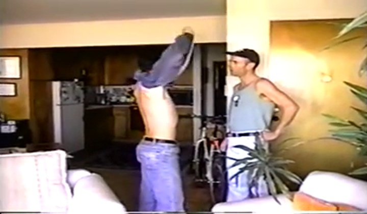 Master Gives Butt Service to Submissive Bottom