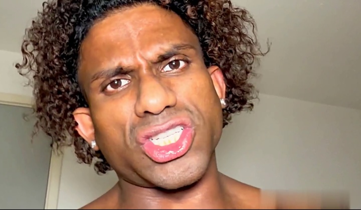 Muscular Black BBC Dominates Twink
