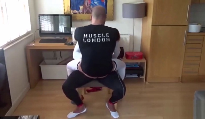 Trainer Forces Submissive Bottom into Rough Handling