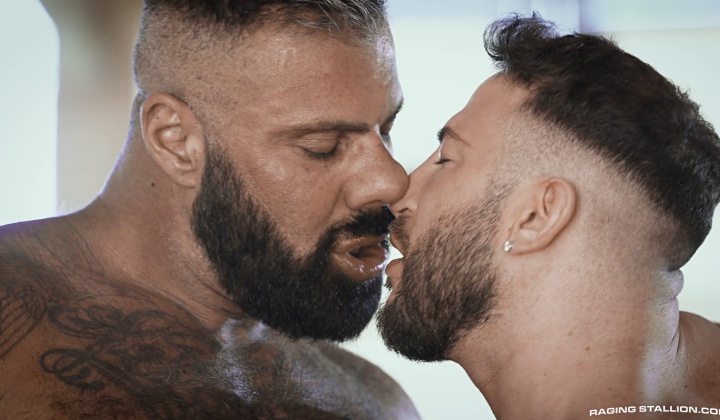 Alex Marte and Alex Palmieri in Intense Shaft Action