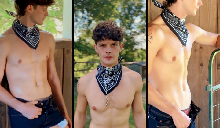 Ranch Hand Gets Fucked by Horny Cowboy