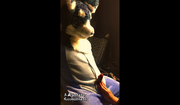 Hairy Guy Dressed as Dog Gets Fucked