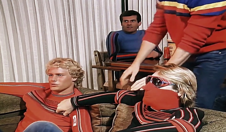 Vintage Gay Orgy Scene with Multiple Partners