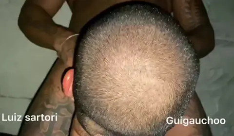 Daddy with Big Ass and Big Dick Horny on the Street