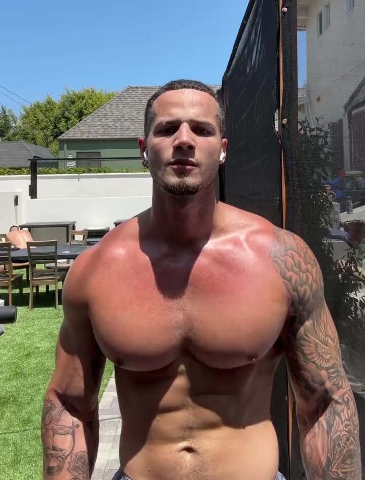 Hairy Chested Hunks Show Off Their Tits