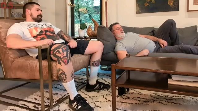 Mature Silver Daddy Gets Anal Sex
