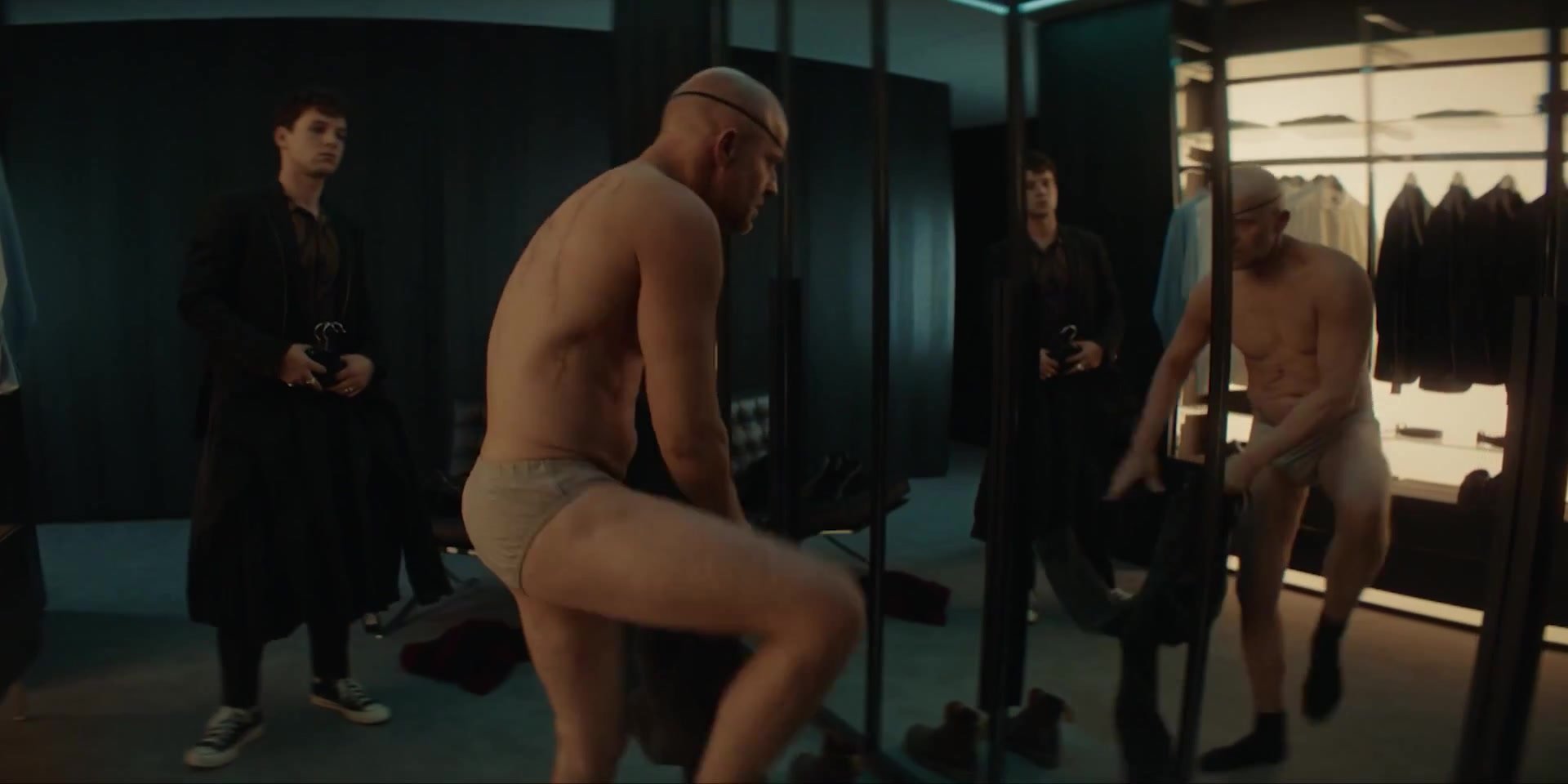 Young Twink Gets Naked in Public Debut