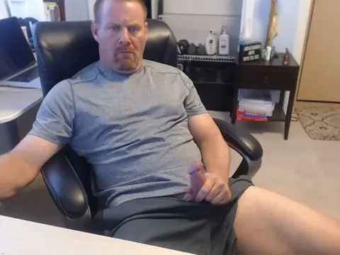 Straight Redneck Guy Masturbates