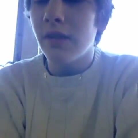 Twink Smokes and Plays in Sexy Scene