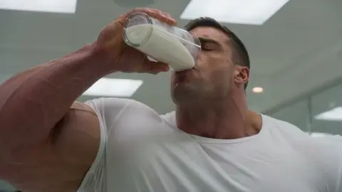 Muscle Growth Fantasy in Gym