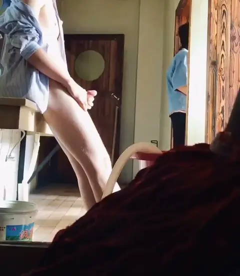 Guy Caught Masturbating on Camera
