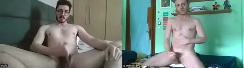 Two Guys Share Cumloads in Intense Scene