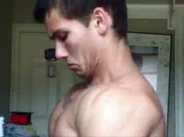 Hunk Michael Hoffman Ejaculates Alone