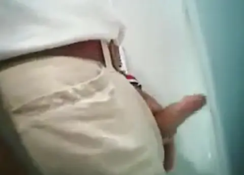 Daddy Cruises for Sex at Urinals
