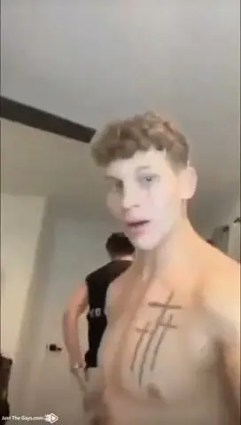 Young Lads Engage in Casual Foreplay