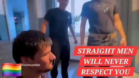 Alpha Males Spit on Submissive Guy