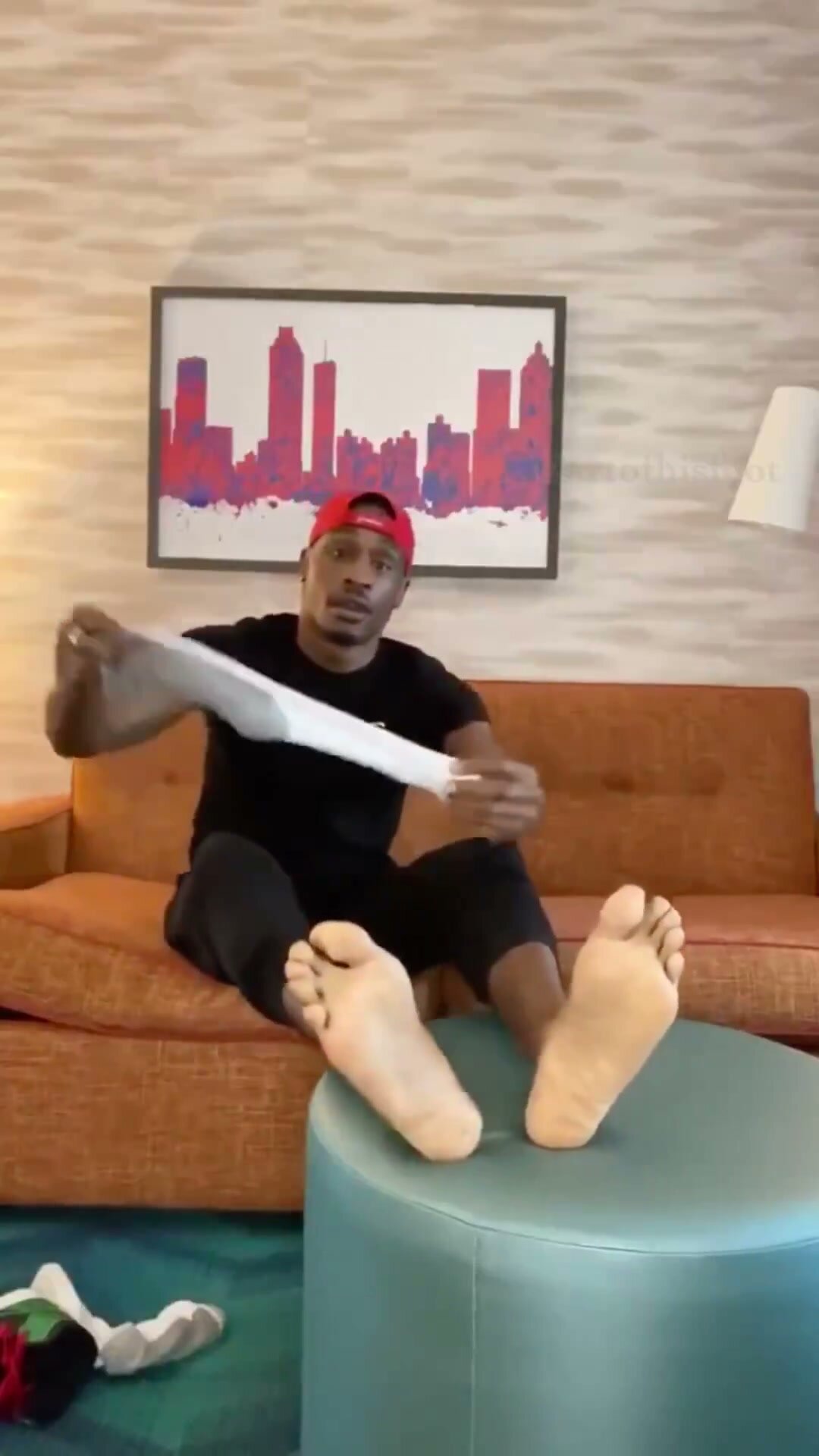 Black Men Show Off Their Feet