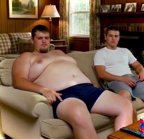 Chubby Guy Gets Fucked Bareback