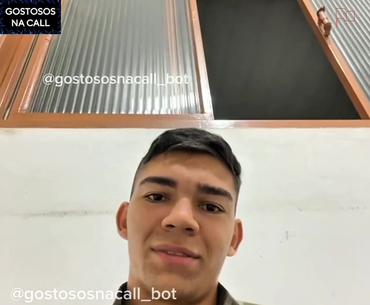Army Soldier Shows Off Hard Cock