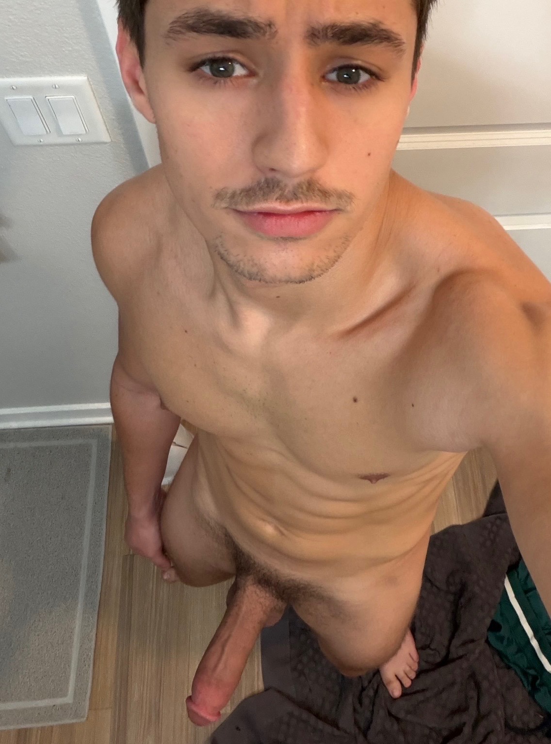 Horny Guy Cums Hard After Intense Solo Play