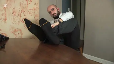 Guy Worships Nathan's Feet
