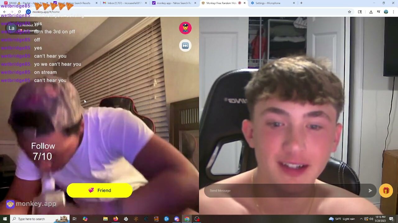 Gay Twink Farts and Talks Dirty