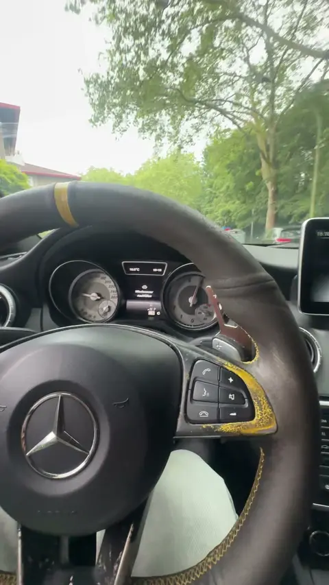 Mercedes CLA AMG Line Used for Kinky Car Sex
