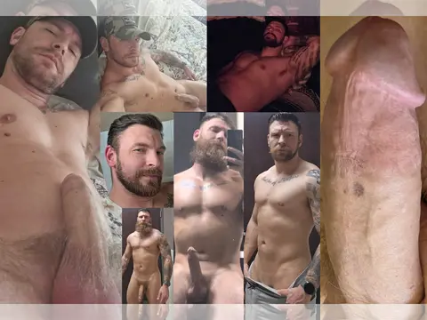 Redneck Masturbates with Dildo and Cums