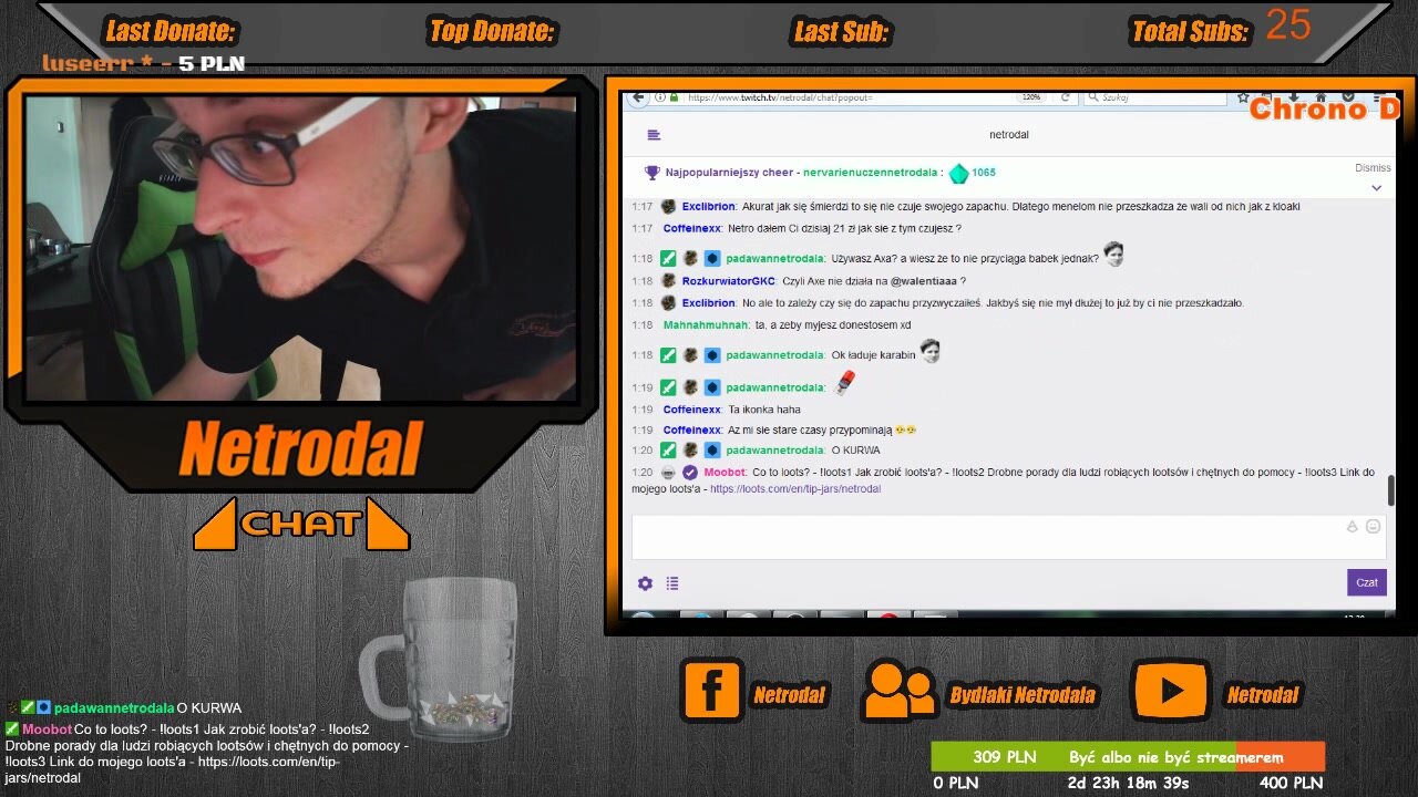 Streamer's Live Cam Accident