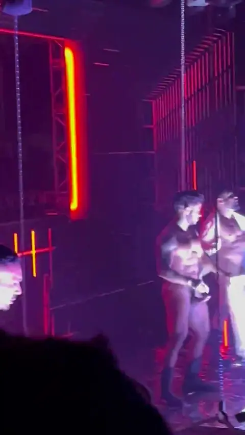 Gogo Boy Exposes Big Dick During Towel Dance