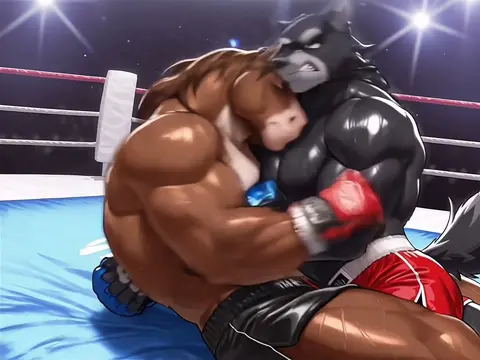 MMA Fighters Engage in Rough Gay Sex