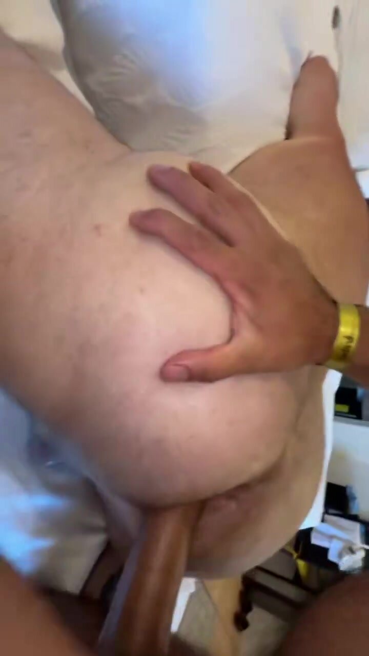 Daddy Gets Fucked by Hung Younger Guy