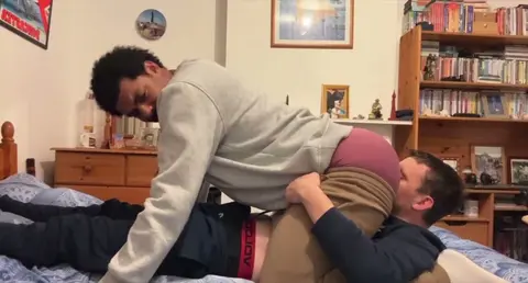 Gay Men Experience Face Farting Fetish Play