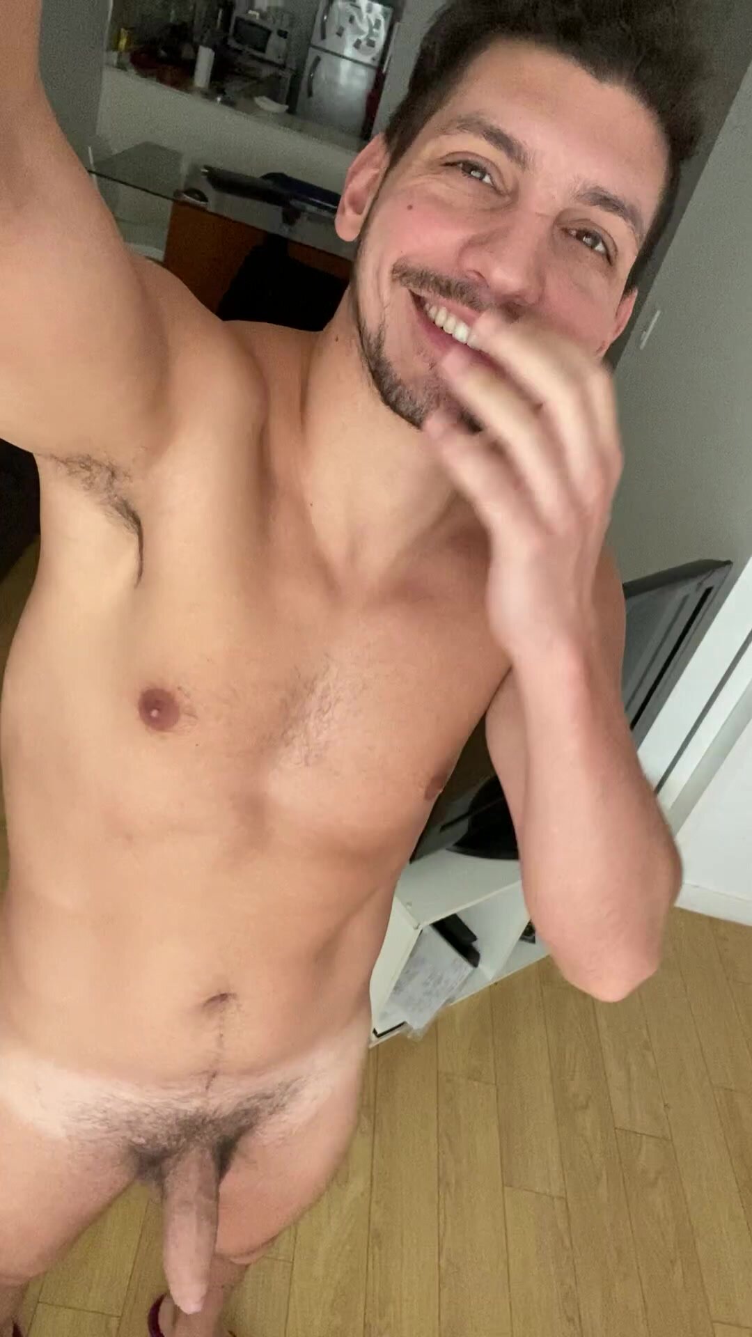 Latino Hunk Shows Off His Body