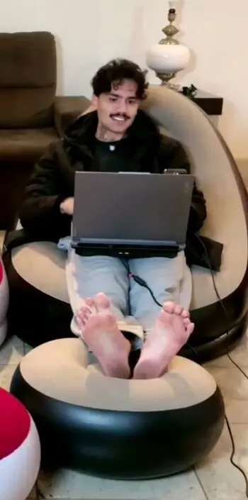Gay Foot Fetish with Tiktok Inspired Action