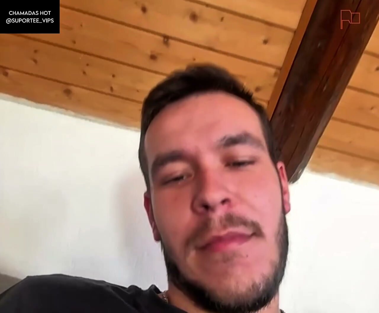 Hairy Guy Masturbates for Camera