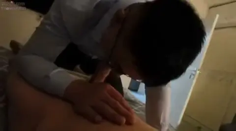 Hairy Chinese Bear Enjoys Solo Action