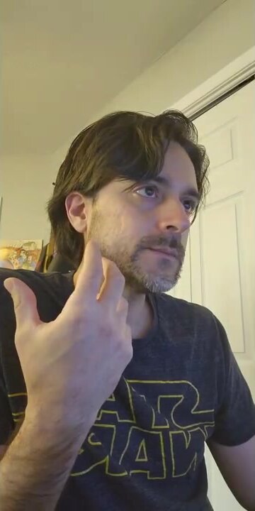Masculine Man Lets Out Deep Belches