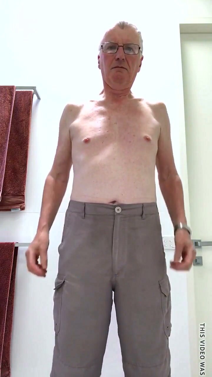 Mature Daddy Plays with Nipples
