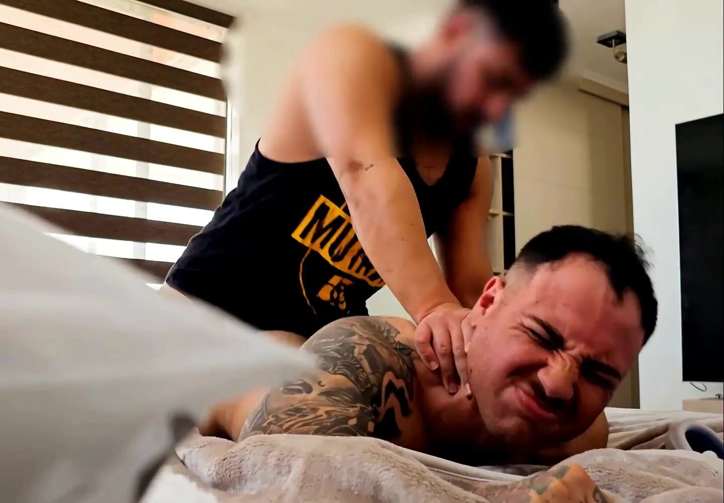 Gym Buddy Gets Filled by Hung Top