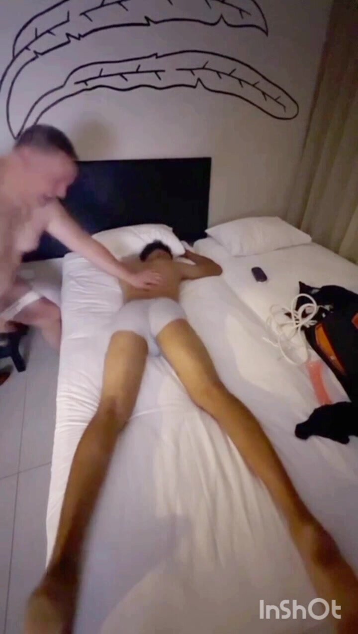 Twink Gets Paddled and Spanked by Dominant Top