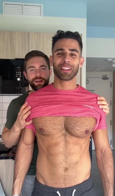 Gay Friend Worships My Muscular Pecs