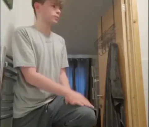 Alpha Male Dominates Younger Guy