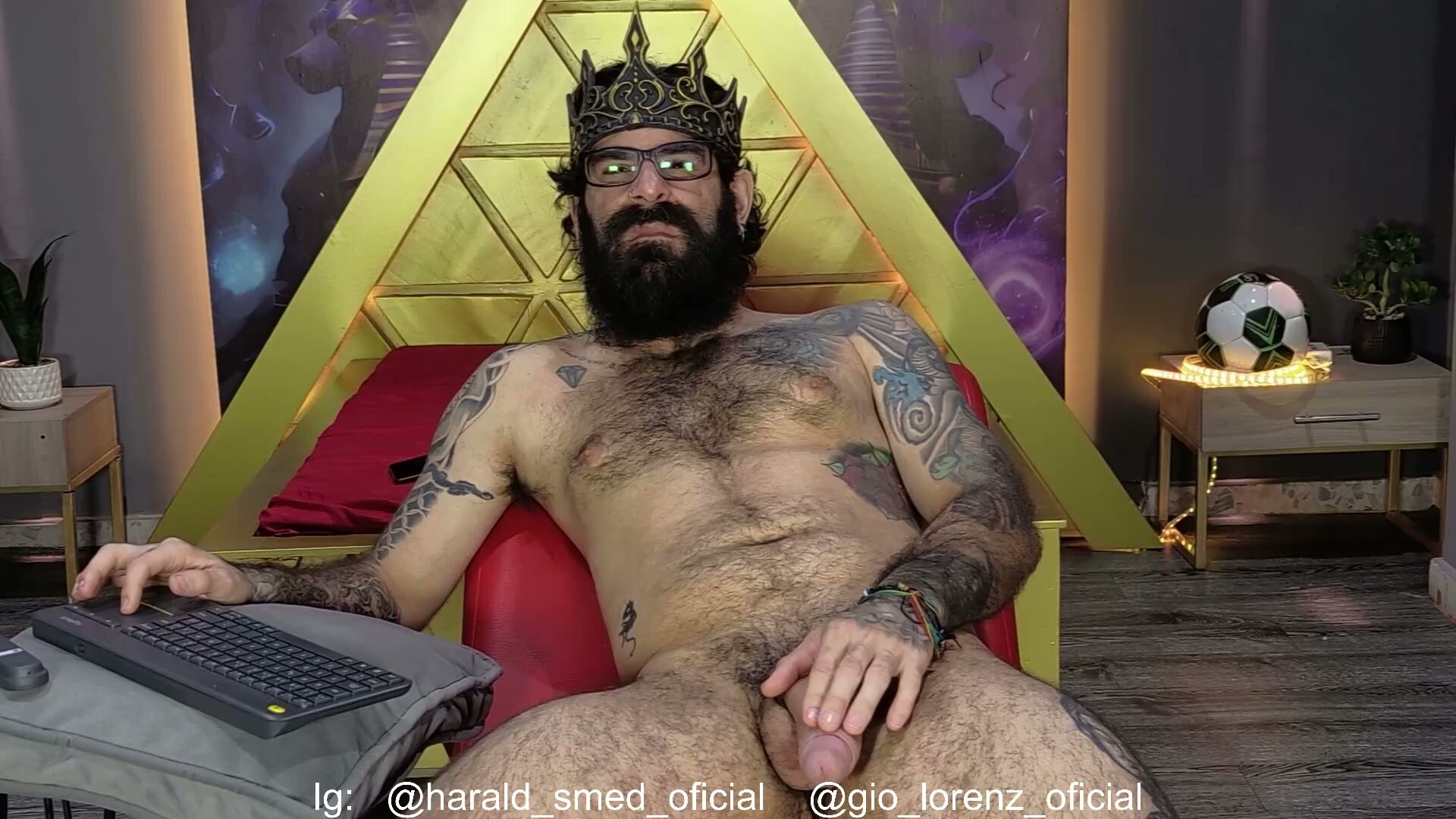 Hairy King Dominates with Passion