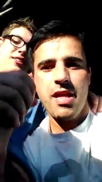 Brazilian Guy Sucks Younger Man in Car